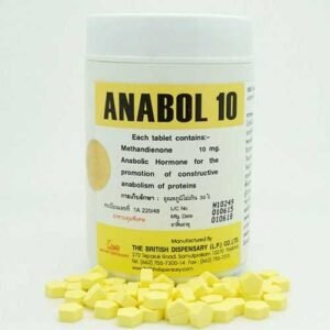 ANABOL 10MG | METHANDIENONE | BRITISH DISPENSARY