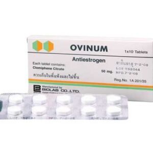OVINUM 50MG X 10 TABLETS (CLOMID) BUY OVINUM CLOMID PCT