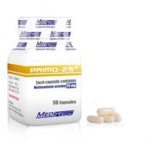 PRIMO | METHENOLONE ACETATE 25MG X 50 TABS | MEDITECH
