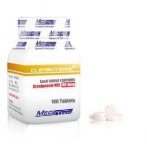 CLENBUTEROL 40MCG X 100 TABS | MEDITECH